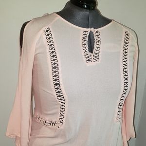 Pale pink blouse 22W/24W